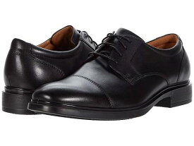 送料無料 フローシャイム Florsheim メンズ 男性用 シューズ 靴 オックスフォード 紳士靴 通勤靴 Forecast Waterproof Cap Toe Oxford - Black Smooth