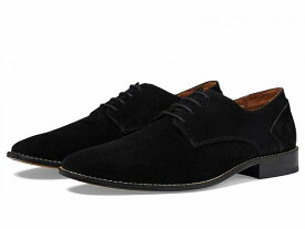 送料無料 マッシオマッテオ Massimo Matteo メンズ 男性用 シューズ 靴 オックスフォード 紳士靴 通勤靴 Suede Lace-Up Oxford Classic - Black