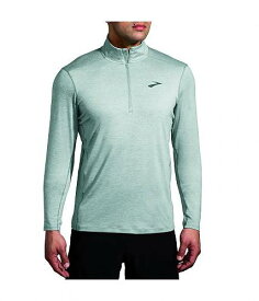 送料無料 ブルックス Brooks メンズ 男性用 ファッション パーカー スウェット Dash 1/2 Zip 2.0 - Heather Stone