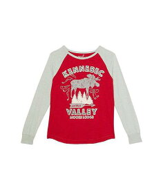 送料無料 ピーク PEEK 男の子用 ファッション 子供服 Tシャツ Kennebec Valley Tee (Toddler/Little Kids/Big Kids) - Dark Red