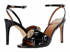 送料無料 Kurt Geiger London レディース 女性用 シューズ 靴 ヒール Kensington Sandal - Black Patent