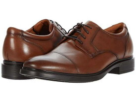 送料無料 フローシャイム Florsheim メンズ 男性用 シューズ 靴 オックスフォード 紳士靴 通勤靴 Forecast Waterproof Cap Toe Oxford - Cognac Smooth