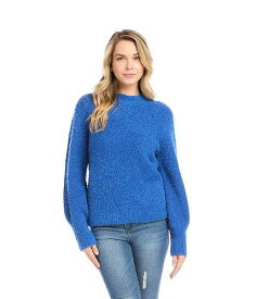 送料無料 カレンケーン Karen Kane レディース 女性用 ファッション セーター Blouson Sleeve Sweater - Blue
