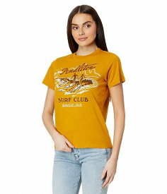 送料無料 ペンドルトン Pendleton レディース 女性用 ファッション Tシャツ Surf Club Graphic Tee - Old Gold