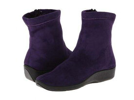送料無料 アルコペディコ Arcopedico レディース 女性用 シューズ 靴 ブーツ アンクルブーツ ショート L8 - Violet Suede