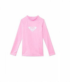 送料無料 ロキシー Roxy Kids 女の子用 スポーツ・アウトドア用品 キッズ 子供用水着 ラッシュガード スイムシャツ Whole Hearted Long Sleeve Rashguard (Toddler/Little Kids/Big Kids) - Prism Pink