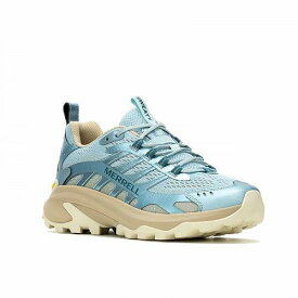 送料無料 メレル Merrell レディース 女性用 シューズ 靴 ブーツ ハイキング トレッキング Moab Speed 2 - Breeze Blue