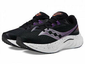 送料無料 サッカニー Saucony レディース 女性用 シューズ 靴 スニーカー 運動靴 Endorphin Speed 4 - Black