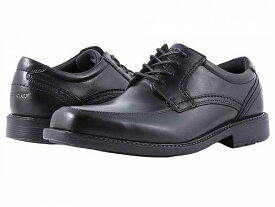 送料無料 ロックポート Rockport メンズ 男性用 シューズ 靴 オックスフォード 紳士靴 通勤靴 Style Leader 2 Apron Toe - Black Waxed Calf