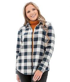 送料無料 アヴェンチュラクロージング Aventura Clothing レディース 女性用 ファッション ボタンシャツ Luscious Plaid Shirt - Sky Captain