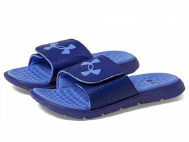 送料無料 アンダーアーマー Under Armour メンズ 男性用 シューズ 靴 サンダル Ignite Pro Slide - Sonar Blue/Sonar Blue/Baja Blue