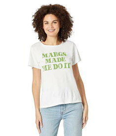 送料無料 オリジナルレトロブランド The Original Retro Brand レディース 女性用 ファッション Tシャツ Margs Made Me Do It - White