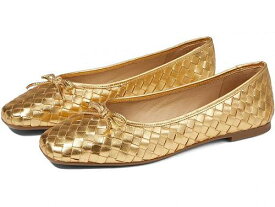 送料無料 バーナード Bernardo レディース 女性用 シューズ 靴 フラット Gwynn Woven - Gold