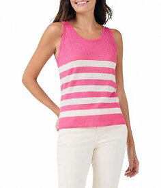送料無料 ニックアンドゾー NIC+ZOE レディース 女性用 ファッション セーター Featherweight Striped Tank - Pink Multi