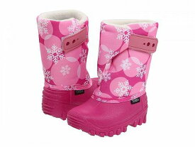 送料無料 ツンドラ Tundra Boots Kids 女の子用 キッズシューズ 子供靴 ブーツ スノーブーツ Teddy 4 (Toddler/Little Kid) - Fuchsia/Pink Flakes