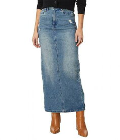 送料無料 ブランクエヌワイシー Blank NYC レディース 女性用 ファッション スカート High Street Five Pocket Maxi Denim Tube Skirt - High Street