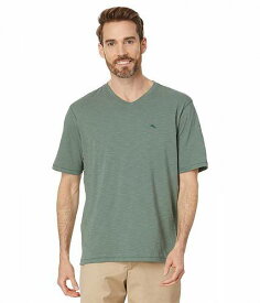 送料無料 トミーバハマ Tommy Bahama メンズ 男性用 ファッション Tシャツ Bali Beach Vee Short Sleeve - Trout