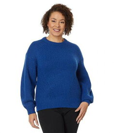 送料無料 Madewell レディース 女性用 ファッション セーター Plus Simone Wedged Fashioning Crew - Noble Blue