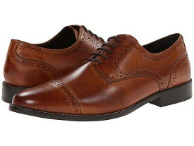 送料無料 ナンブッシュ Nunn Bush メンズ 男性用 シューズ 靴 オックスフォード 紳士靴 通勤靴 Norcross Cap Toe Dress Casual Oxford - Cognac