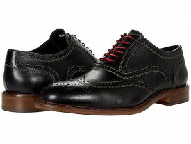 送料無料 マッシオマッテオ Massimo Matteo メンズ 男性用 シューズ 靴 オックスフォード 紳士靴 通勤靴 Italian Wing Tip - Black