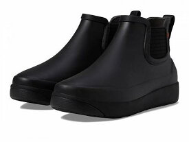 送料無料 ボグス Bogs レディース 女性用 シューズ 靴 ブーツ レインブーツ Kicker Rain Chelsea II - Black Smooth