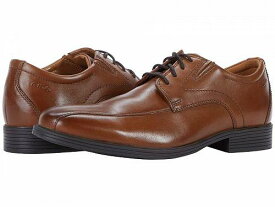 送料無料 クラークス Clarks メンズ 男性用 シューズ 靴 オックスフォード 紳士靴 通勤靴 Whiddon Pace - Dark Tan Leather