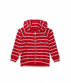 送料無料 Chaser Kids 女の子用 ファッション 子供服 パーカー スウェット ジャケット Heart Stripe Zip-Up Hoodie (Little Kids/Big Kids) - Red White Stripe