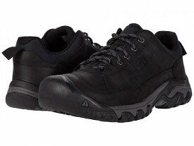 送料無料 キーン Keen メンズ 男性用 シューズ 靴 ブーツ ハイキング トレッキング Targhee III Oxford - Black/Magnet