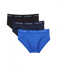 送料無料 カルバンクライン Calvin Klein Underwear メンズ 男性用 ファッション 下着 Cotton Stretch Multipack Hip Brief - Black 1