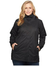 送料無料 コロンビア Columbia レディース 女性用 ファッション アウター ジャケット コート レインコート Plus Size Splash A Little II Rain Jacket - Black