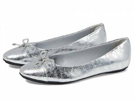 送料無料 アン クライン Anne Klein レディース 女性用 シューズ 靴 フラット Luci Ballet Flats - Silver