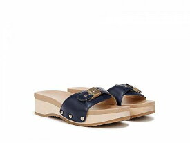 送料無料 ドクターショール Dr. Scholl&#039;s レディース 女性用 シューズ 靴 サンダル Original Too Slide Sandal - Navy Blue Leather