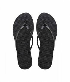送料無料 ハワイアナス Havaianas レディース 女性用 シューズ 靴 サンダル You Metallic Flip Flop Sandal - Black