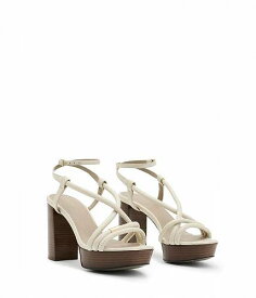 送料無料 AllSaints レディース 女性用 シューズ 靴 ヒール Bella Platform Sandal - Parchment White
