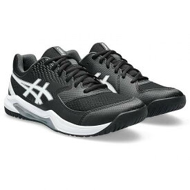 送料無料 アシックス ASICS メンズ 男性用 シューズ 靴 スニーカー 運動靴 GEL-Dedicate 8 Tennis Shoe - Black/White