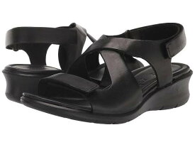 送料無料 エコー ECCO レディース 女性用 シューズ 靴 ヒール Felicia Cross Sandal - Black