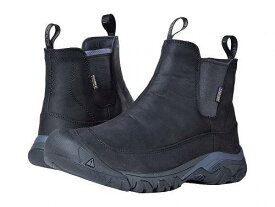 送料無料 キーン Keen メンズ 男性用 シューズ 靴 ブーツ スノーブーツ Anchorage Boot III Waterproof - Black/Raven