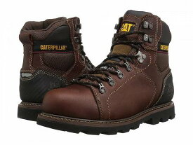 送料無料 キャタピラー Caterpillar メンズ 男性用 シューズ 靴 ブーツ ワークブーツ Alaska 2.0 Steel Toe - Brown
