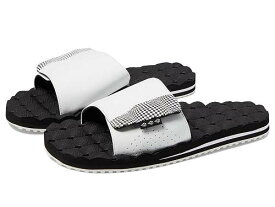 送料無料 ヴォルコム Volcom メンズ 男性用 シューズ 靴 サンダル Recliner Slide - White