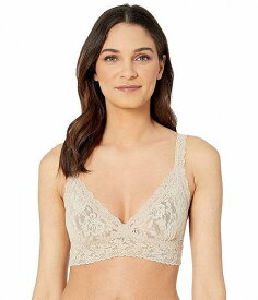 送料無料 ハンキーパンキー Hanky Panky レディース 女性用 ファッション 下着 ブラジャー Signature Lace Crossover Bralette 113 - Chai