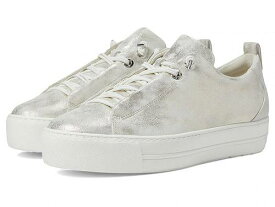 送料無料 ポールグリーン Paul Green レディース 女性用 シューズ 靴 スニーカー 運動靴 Faye Sneaker - Mineral Antic Metallic