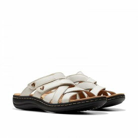 送料無料 クラークス Clarks レディース 女性用 シューズ 靴 サンダル Laurieann Bali - Off-White Leather