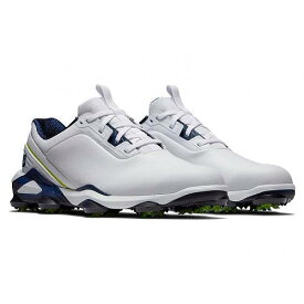 送料無料 フットジョイ FootJoy メンズ 男性用 シューズ 靴 スニーカー 運動靴 Tour Alpha Golf Shoes - White/Navy/Lime