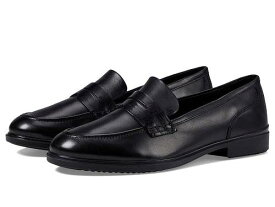 送料無料 エコー ECCO レディース 女性用 シューズ 靴 ローファー ボートシューズ Dress Classic 15 Penny Loafer - Black