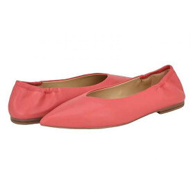 送料無料 カルバンクライン Calvin Klein レディース 女性用 シューズ 靴 フラット Saylory - Pink Leather