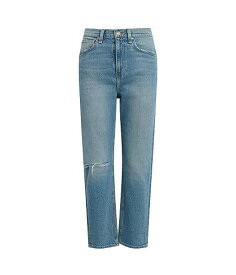 送料無料 ハドソン ジーンズ Hudson Jeans レディース 女性用 ファッション ジーンズ デニム Jade High-Rise Straight Loose Fit Crop in Paradise - Paradise