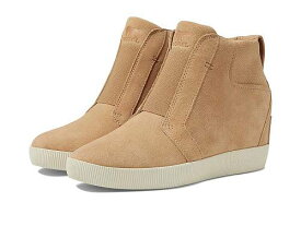 送料無料 ソレル SOREL レディース 女性用 シューズ 靴 ブーツ アンクル ショートブーツ Out N About(TM) Pull-On Wedge - Canoe/Sea Salt