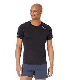 送料無料 ツータイムズユー 2XU メンズ 男性用 ファッション アクティブシャツ Aero T-Shirt - Black/Silver Reflective