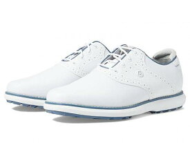 送料無料 フットジョイ FootJoy レディース 女性用 シューズ 靴 スニーカー 運動靴 Traditions Spikeless Golf Shoes - White 1