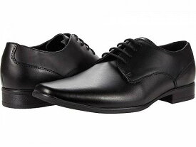 送料無料 カルバンクライン Calvin Klein メンズ 男性用 シューズ 靴 オックスフォード 紳士靴 通勤靴 Brodie 2 - Black/Black/Soft Action Leather